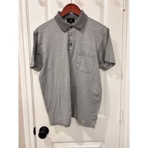 Dunhill London Men’s Striped Gray Polo Sz Medium